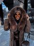 Long Coat "WINTER WEAR FC83" - CHOCO